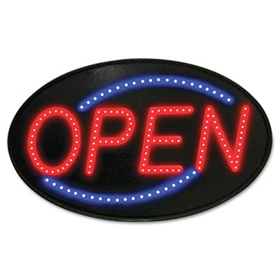 Newon Newon LED Sign, Red/Blue, 13 x 21