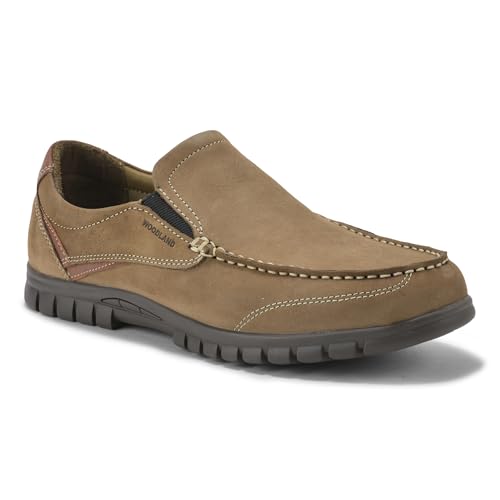 Image of Woodland Men's Leather Casual Shoes