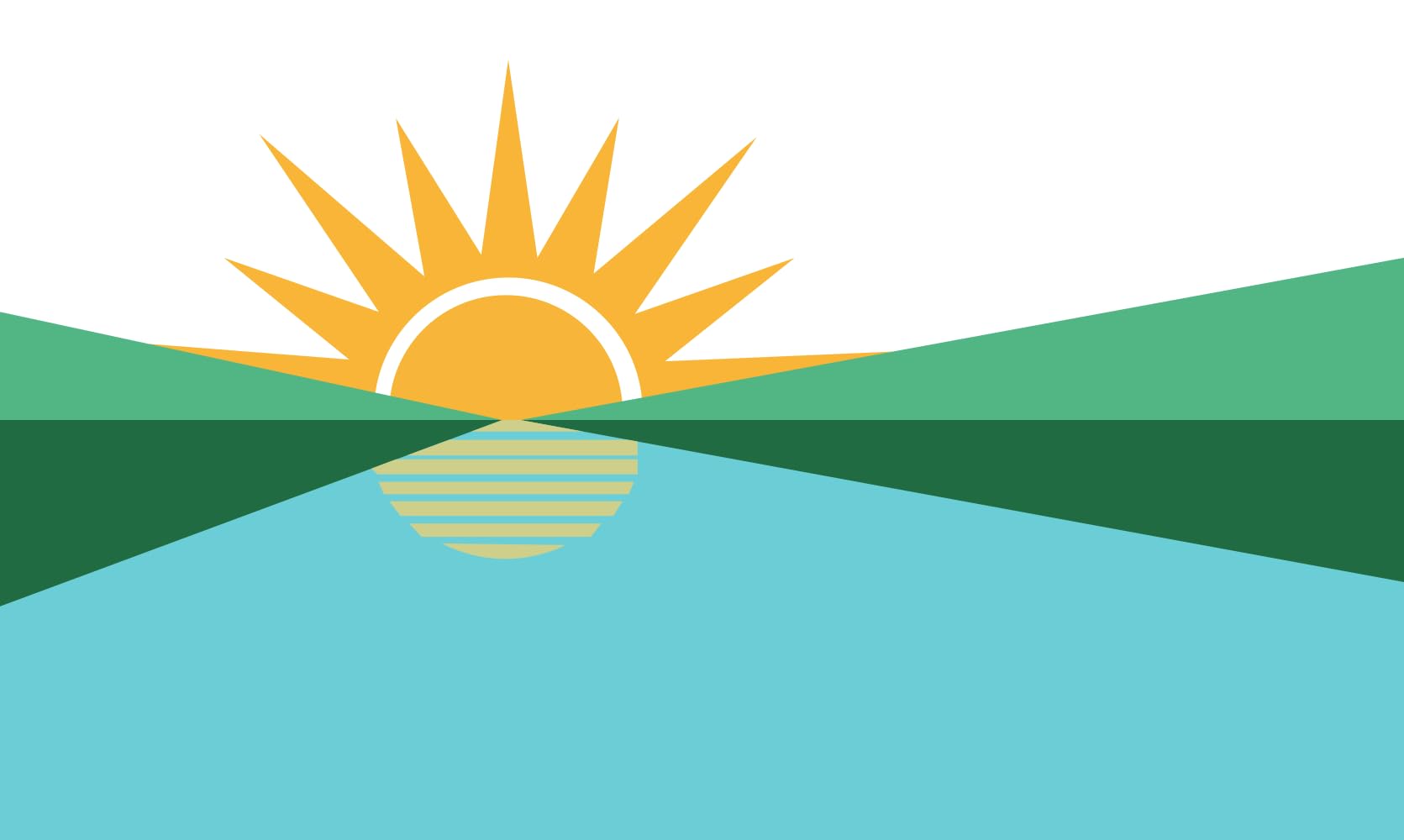 Drapeau Coral Springs Florida grand format pour décoration extérieure et mât
