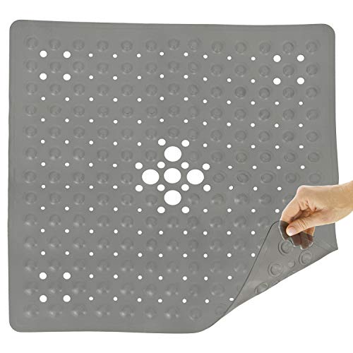 Vive Shower Stall Mat - Non Skid Bathtub Floor for Kids, Adults, Elderly