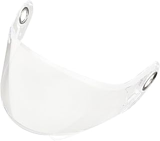 Helmet visor, FF394 Face Shield Visor for LS2 FF370 FF394 FF325 EASY Visera Ca-sco Helmet Accessories Anti Scratch(Clear)
