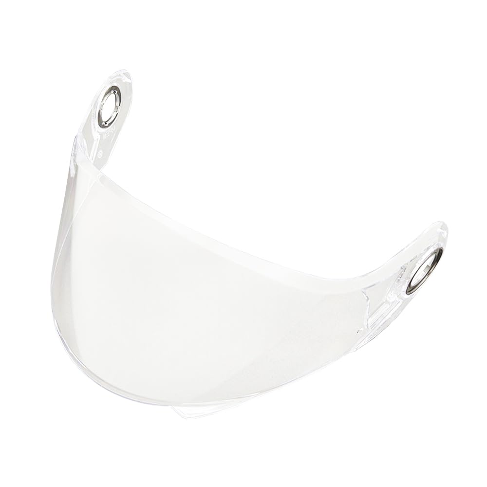 ZQIYDYP FF370 Helmet Visor Replacement,UV Protection Helmet Face Shield Compatible with LS2 FF325/ FF370/ FF394 (Clear)