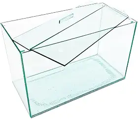 Aquário Vidro Retangular Nº4 simples 35x17x22 11Lt Peixes