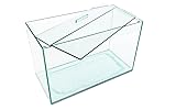Aquário Vidro Retangular Nº3 simples 30x15x20 9Lt Peixes
