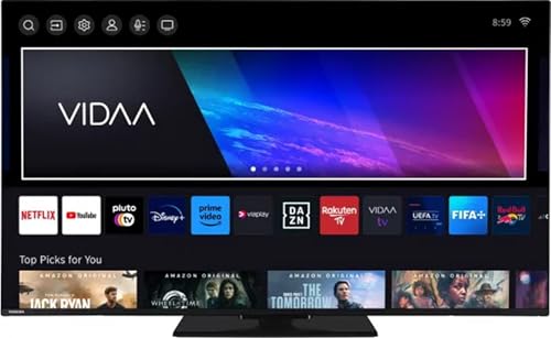 Toshiba 65QV3463DA - TV 65 Pollici, Smart TV, 4K, QLED, DVB-T2,...