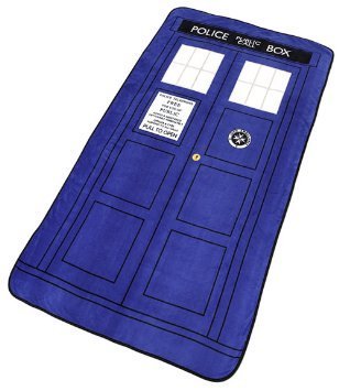Doctor Who Tardis Large Throw Blanket - Largest & Newest & Softest Throw Blanket 50
