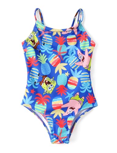 Image of SPONGEBOB SQUAREPANTS Family Matching Swimwear Set, UPF 50+ Quick-Dry Beachwear for Girls，Boys,Women & Men, Multicolor