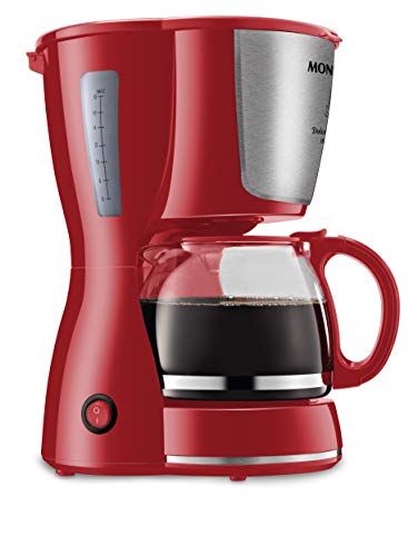 Cafeteira Elétrica Mondial, Dolce Arome Inox, 220V, Vermelho, 550W - C-35 18X