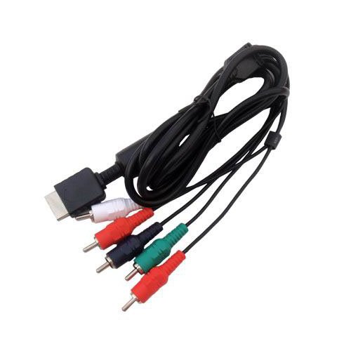 OSTENT Component AV Audio Video HDTV Cable Cord for Sony PS2 PS3