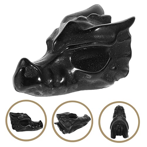Sculpture de dragon en cristal haut de gamme, objet d'art et de collection mystique