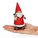 com-four® 2X Papá Noel Decorativo de pie - Figura de Papá Noel...
