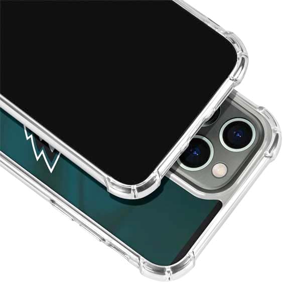 Skinit Clear Phone Case Compatible with iPhone 13 Pro Max - Officially Licensed NFL Philadelphia Eagles Design