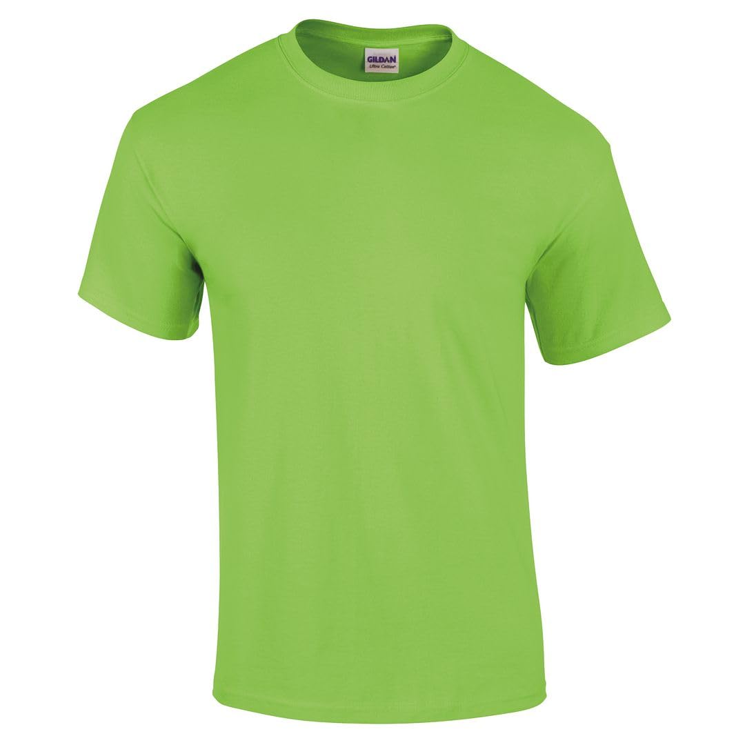 Gildan Unisex Lime Ultra Cotton™ Adult T-Shirt Brand