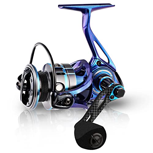 Cadence Primo Fishing Reel,Ultralight Spinning Reel With Magnesium Frame,Super Smooth And Strong Freshwater Reel With Fast Speed,36 Lbs Max Drag,11+1 Ball Bearing,6.2:1 Gear Ratio #TOP1