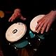 Meinl Percussion Bongos Journey Series - 2 Handtrommeln mit 6,5 und 7,5 Zoll - inkl. Stimmschlüssel - ABS Kunststoff, Hellblau (HB50SF)