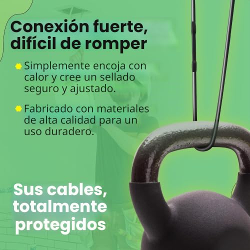 Miniatura 7 de Offgridtec - Tubo Termorretráctil 10 M, 3,2 Mm 1,6 , Color Negro