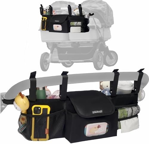 Stroller Organizer Heavy Duty Double For Bob Duallie, Baby Bottle - Main Image