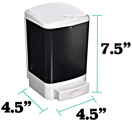 Janico 2014 Bulk Fill Soap Dispenser Commercial - Manual, Wall Mount, 30 Fl Oz (887.21 Milliliter), White #TOP1