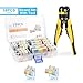 with Lever 3 in 6/9 Out Splicing Wire Connectors for Compact Conductor AWG 28-12 Quick Cable Electrical Connecting Terminal(69GR 16PCS Box-Tool)
