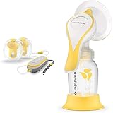 Medela Freestyle Hands-Free Breast Pump | Wearable, Portable and Discreet Double Electric Breast Pump with App Connectivity & Manual Breast Pump with Flex Shields Harmony Single Hand