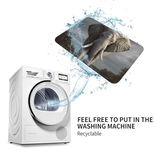 Tapis de bain super absorbant à séchage rapide antidérapant - 8