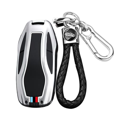 Coque de clé MG L6 LS7 étui argenté idéal pour vos déplacements