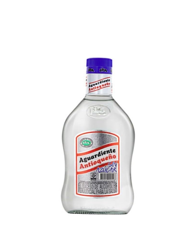 Aguardiente Antioqueño Sin Azúcar - Botella de Bebida Alcohólica Colombiana - 70 cl - 29% de Alcohol - Sabor Dulce y Suave - Aromas Naturales Equilibrados