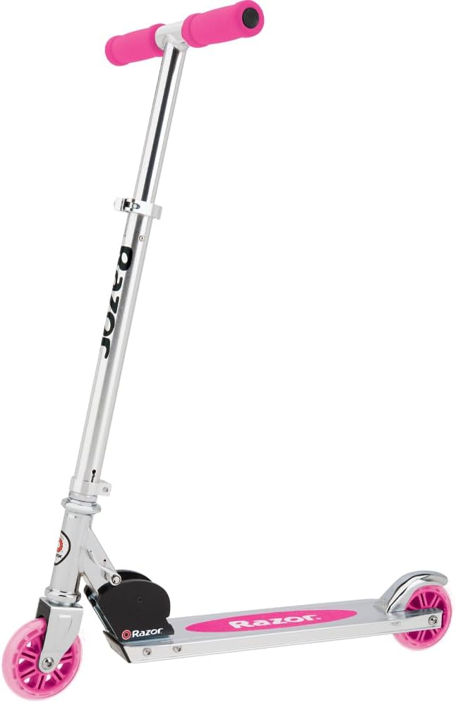 A Kick Scooter for Kids - Lightweight, Foldable, Aluminum Frame, and Adjustable Handlebars