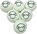 PIQIUQIU 6 Trocknerbälle für Wäschetrockner in weiß aus 100% natürlicher Schafwolle - öko Waschball - Dryer Balls als Weichspüler für Ihren Trockner geeignet(5 cm/1.96 Zoll)