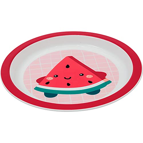 Buba Pratinho Frutti Melancia Multicolorido