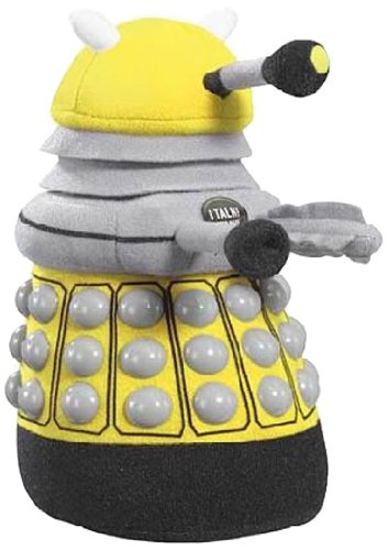 Doctor Who Talking Dalek Plush (Medium, Yellow)