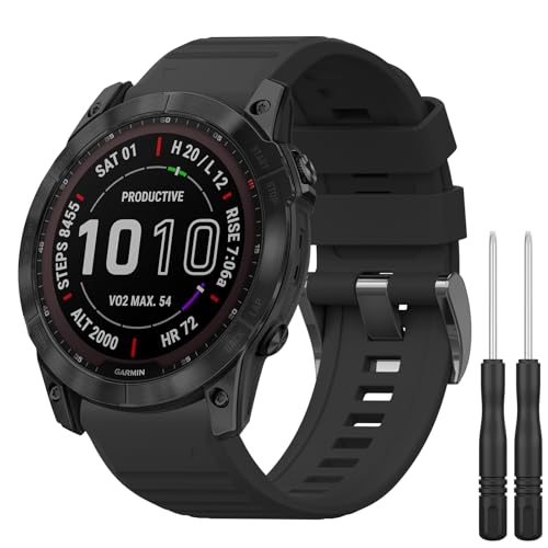 [YGTBSR] oh Quickfit 26mm ւxg GARMIN(K[~) Fenix 7X / Fenix 6X / Fenix 5X /Enduro 2/Epix Pro 51mmp VR Xgbv X|[coh _炩 ʋC