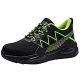Generisch Arbeitsschuhe Herren Sicherheitsschuhe Leicht Damen Atmungsaktiv Stahlkappenschuhe...
