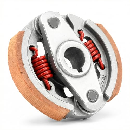 QWORK® Embrague centrífugo, almohadilla de embrague de carreras, para 2 tiempos 43cc 47cc 49cc CAG MAT1 MAT2 Mini bicicleta de bolsillo Moto ATV Quads