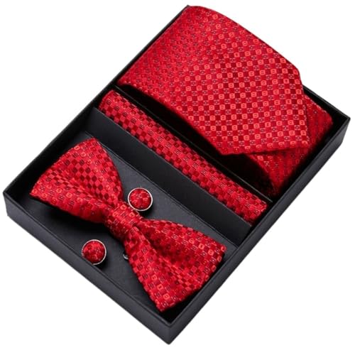 Set de 6 Corbatas en Caja de Regalo para Hombre