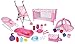 Lissi Baby Doll - 24 Piece Nursery Play Set