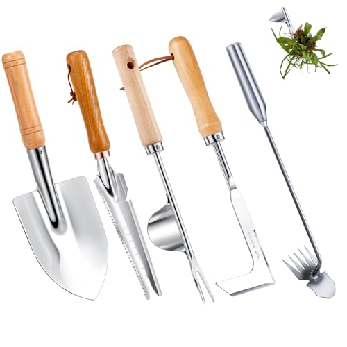 Yungyan 5 Pcs Weed Puller Set Include Dandelion Fo