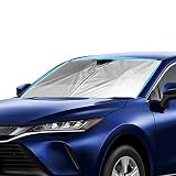 【LFOTPP】2020 トヨタ 新型ハリアー 80系 フロントガラス用 サンシェード 日よけ 日差しカット コンパクト収納 車種専用設計 (2020新型ハリアー)