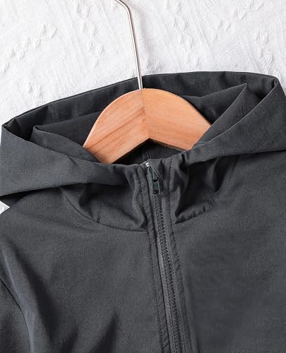 Boys Active Tracksuit Set,Half Zip Pullover Hoodie Sweatshirt and Pants,2 Piece Outfits Tracksuit for 4-8 Y4