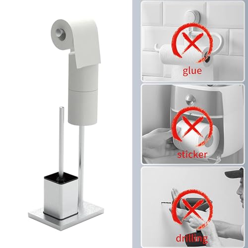 Soporte de almacenamiento de papel higiénico ideal para baños familiares 7