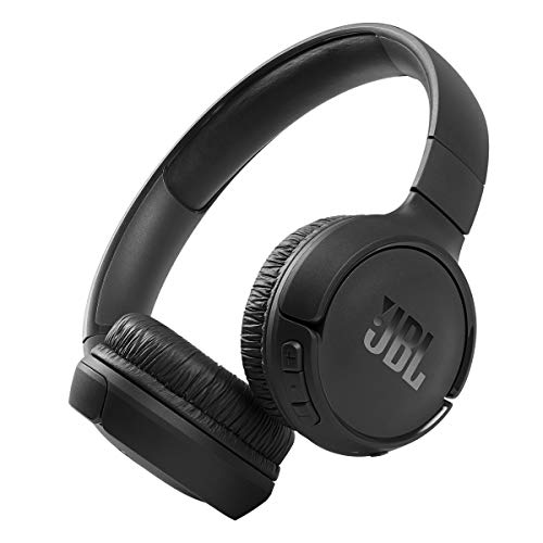 JBL Tune 510BT: Wireless On-Ear Headphones with Purebass Sound – Black