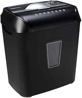 Amazon Basics 18-Sheet Cross-Cut Paper, CD, and Credit Card Shredder