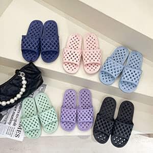 AYYDMY Shower Slippers Shoes for Women and Men, Bathroom Non-slip Shower Slippers Sandals, Cushioned Thick Sole Super Comfy, Pillow Sandals for Shower, Beach and Swimming