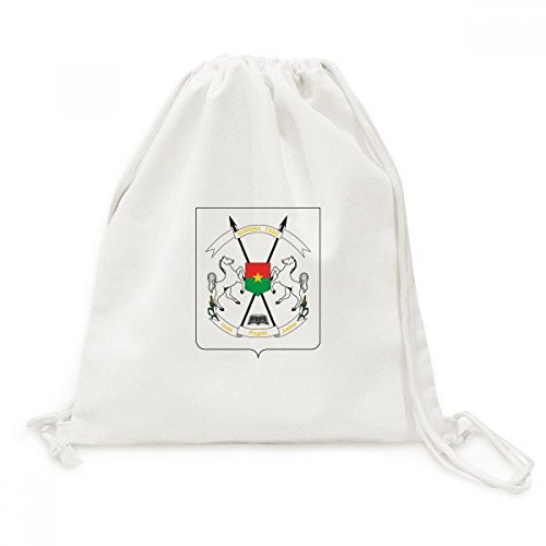Sac de voyage en toile Ouagadougou Burkina Faso avec cordon de serrage pratique