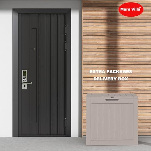 Mars Villa DB Deck Box, 31 Gallon Resin Indoor And Outdoor Storage Box Waterproof thumb #2