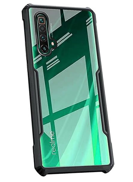 COBERTA Polycarbonate Back Cover for Realme X3 Superzoom Back Cover Case - Black Transparent