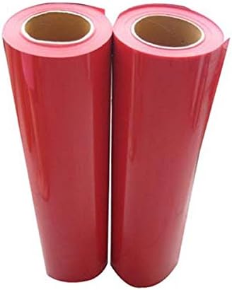 US Stock - 20" x 21 Yard/Roll HTV PVC Digital Heat Press Transfer Vinyl Film, Multy Colors (101 White)