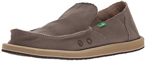 Sanuk Men's Vagabond Slip On, Mocasín sin Cordones. Hombre, abigarrado, 43.5 EU