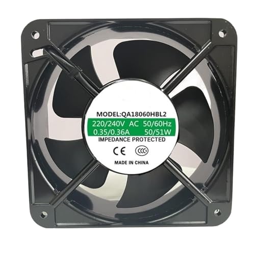 Ventilateur de refroidissement 18060 QA18060HBL2 220V 0.35A pour boîtier