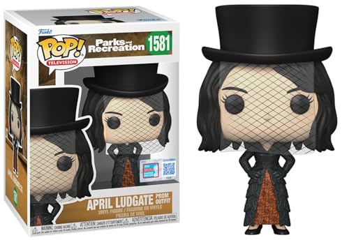 Funko Pop! Television Parks and Recreation April Ludgate in Prom Outfit, Vinyl Figure #1581, Fall Convention Limited Edition